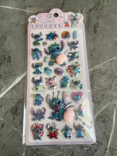 シール Disney スティッチ うるちゅるシール おしりシール　ドロップシール