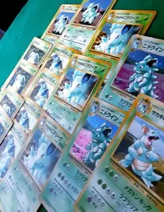 【旧裏】ポケカ 16枚セット ニドクイン、サカキのニドクイン