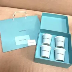 ティファニー ラウンドリングディッシュ ミニプレート お皿 4枚セット