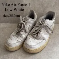 Nike Air Force 1 Low White 25.0cm【状態考慮】