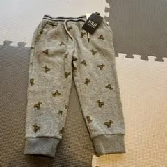 POLO クマ　グレー パンツ　バースデー