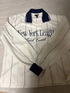 H&M New York League ジャージ ホワイト Sサイズのサムネイル