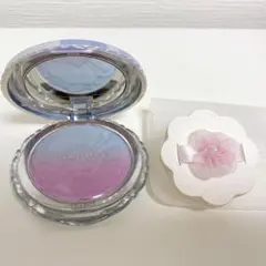 JILL STUART パステルペタルブラッシュ 限定色 専用パフ付き　使用有