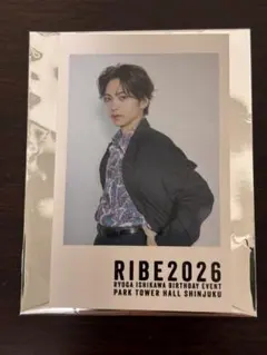 石川凌雅 バーイベ RIBE2026 バースデーイベント チェキ風カード