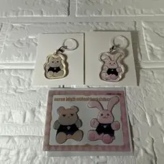 【新品】くまちゃん うさちゃん 桜蘭高校ホスト部 コラボカフェ アクキー