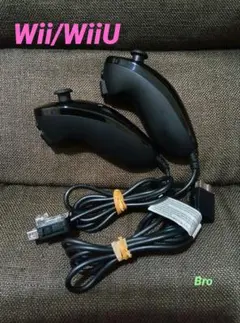 Nintendo　Wii/WiiU用　ヌンチャク　セット（美品）