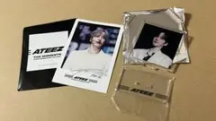 ATEEZ アチズ　ユノ　popup ドリンク注文特典トレカ　アクスタ
