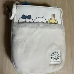 ちいかわ GU ショルダー ポーチ 白 ちいかわ ハチワレ うさぎ ホワイト