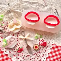 シリコンモールド　カップケーキ　きのこ　レジン　シャカシャカ　シェイカーモールド