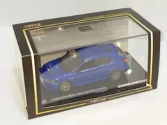 三菱 ランサースポーツバック 1/43 ミニカー ブルー ビテセ