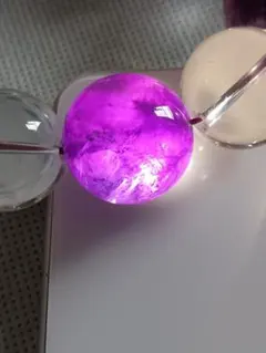 大玉　天然石ブレスレット