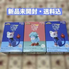 僕のヒーローアカデミア Fluffy Puffy フィギュア 2種3体