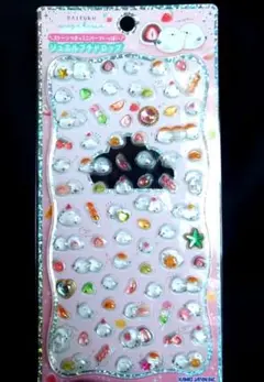 【正規品】ジュエルプチドロップステッカー　シマエナガ