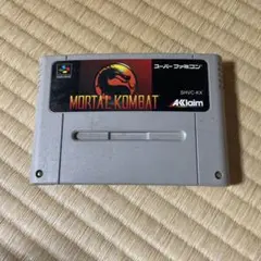 スーパーファミコンソフト MORTAL KOMBAT モータルコンバット