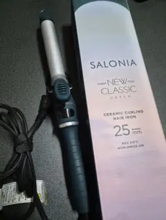 SALONIA カールヘアアイロン 25mm NEW CLASSIC GREEN