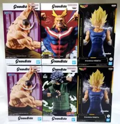 【まとめ割】 Grandista ６体セット オールマイト カカシ他 フィギュア