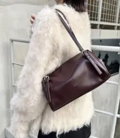 mystic loti ワイドボストンバッグ ボルドーのサムネイル
