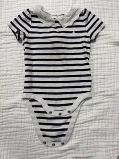 GAP ボーダー 襟付きロンパース 80センチ
