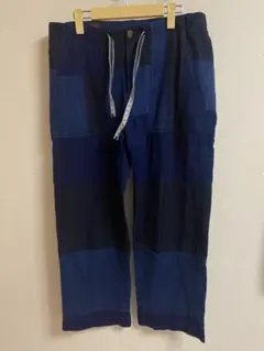 オスティアジャパン　衣　京都　染め物　イージーパンツ