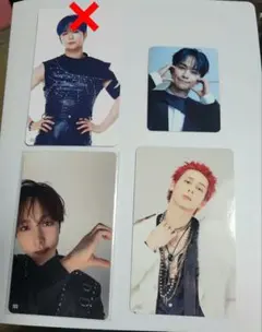 INI トレカ、缶バッチ