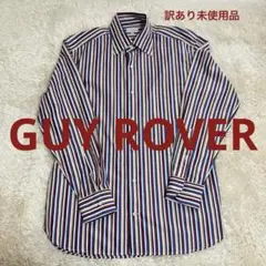 訳あり未使用品✨ギィローバー✨GUY ROVER✨シャツ✨マルチストライプ✨M