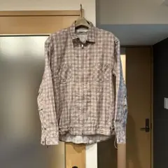 nonnative チェック ジップシャツ 長袖のサムネイル
