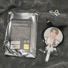 ENHYPEN FATE 缶バッジキーホルダー ヒスン