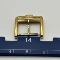 【超音波洗浄済・純正】GIVENCHY ジバンシー尾錠 ゴールド4ロゴ 14mm