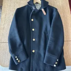 Edifice ブラック ウールピーコート