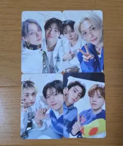 Stray Kids ペンミ 3/29 入場特典 トレカ ユニット コンプ 4枚