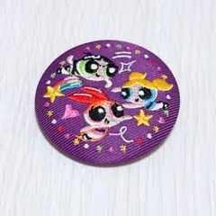 パワーパフガールズ 刺繍缶バッジ 集合 ブロッサム バブルス バターカップ