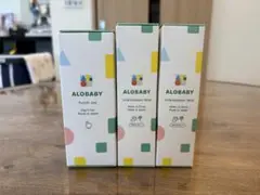 ALOBABY　UVミスト2本/歯磨きジェルのセット