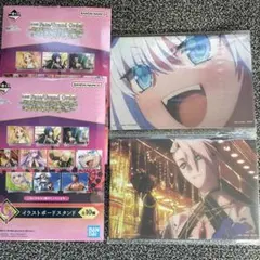 一番くじ　Fate G賞　イラストボードスタンド　カルナ、ニキチッチ