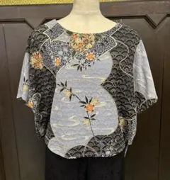 美品✨レオナール 綿 洗える 半袖カットソー Lサイズ 紺 - メルカリ