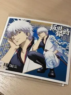 銀魂 サントリー自販機 ラベルステッカー　坂田銀時　吉原大炎上　ラベル缶