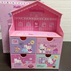 HELLO KITTY 4段チェスト ピンク 衣装ケース - メルカリ