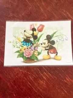 ミッキーマウス ミニーマウス ポストカード