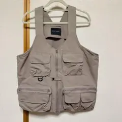 NIKO AND... フィッシングベスト ベージュ