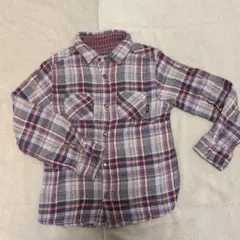 Bebe チェック柄 長袖シャツ