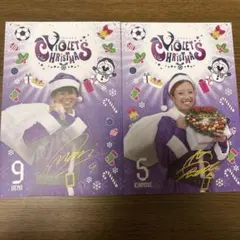 サンフレ広島レジーナ　ポストカード　藤田　古賀　李　アクリルスタンド