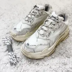 Balenciaga Triple S ライトブルー デニムカラー - メルカリ