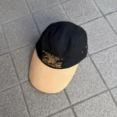 希少 POLO RALPH LAUREN ロングビル cap レザー