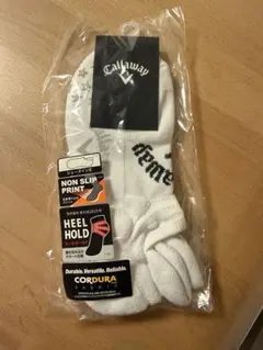 Callaway メンズ ソックス ホワイト C22193102