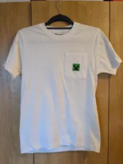 MINECRAFT マインクラフト 刺繍 クレイパー Tシャツ メンズ XS