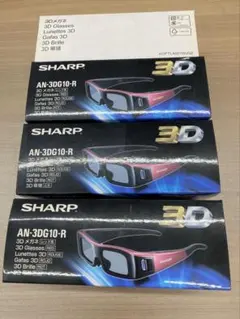 SHARP 3Dメガネ AN-3DG10-R レッド　他のサムネイル