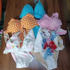 セパレートビキニ水着 5点セット 9Mサイズ k39-26