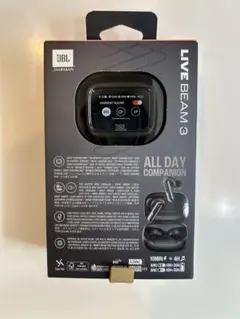 【新品未開封】JBL Live Beam 3 ブラックワイヤレスイヤホンのサムネイル