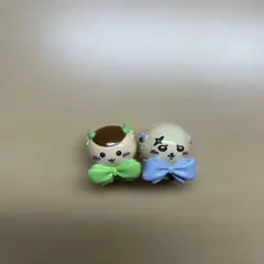 ちいかわ びっくらたまご　リボンなみんな　くりまんじゅう ラッコ
