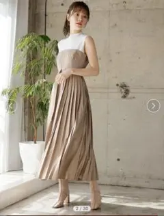 DAISY LIN PARIS ノースリーブワンピース 白 - メルカリ