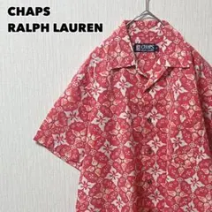 90s CHAPS RALPH LAUREN アロハシャツ 開襟 オープンカラーのサムネイル